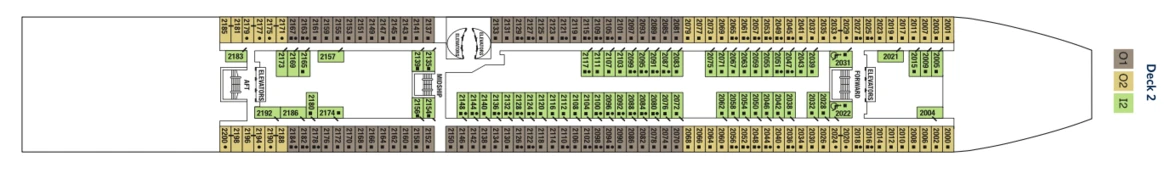 Celebrity Cruises Celebrity Constellation Deck Plan 2