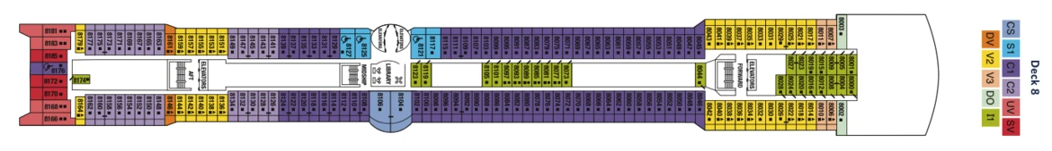 Celebrity Cruises Celebrity Constellation Deck Plan 8