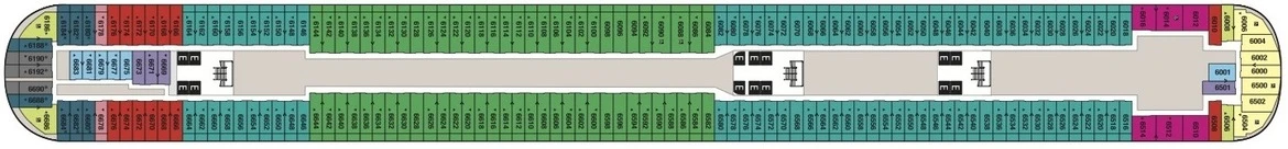 Disney Cruise Line Disney Dream &amp; Disney Fantasy Deck Plans Deck 6