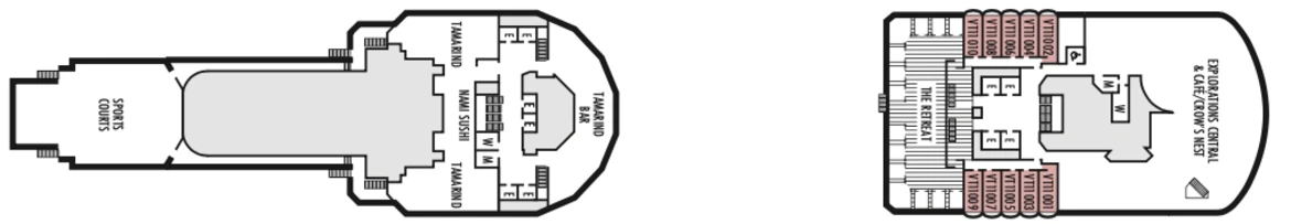 Holland America Eurodam Deck Plan 11