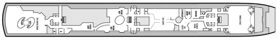 Holland America Eurodam Deck Plan 3