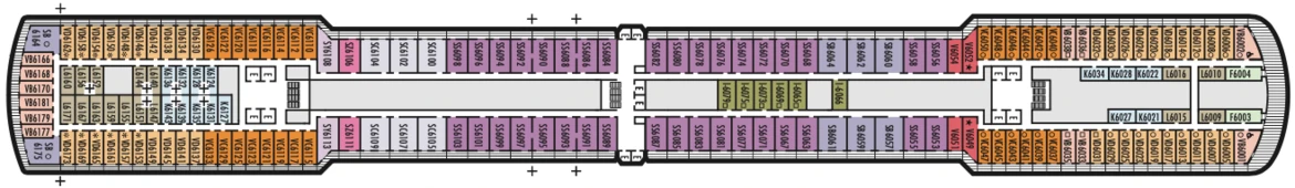 Holland America Eurodam Deck Plan 6