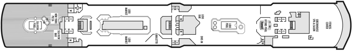 Holland America Nieuw Amsterdam Deck 9