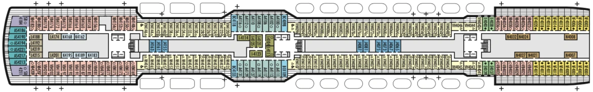 Holland America Koningsdam Deck 4