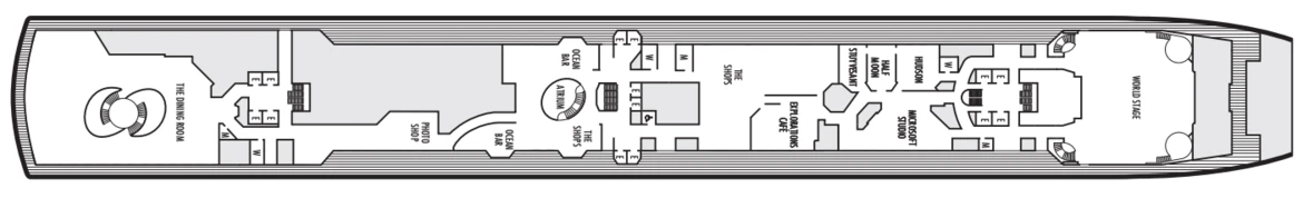 Holland America Noordam Deck Plan 3