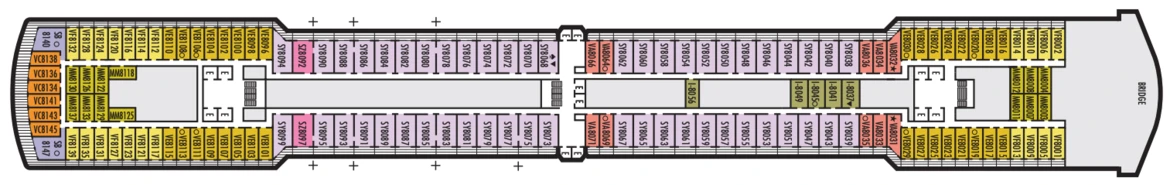 Holland America Noordam Deck Plan 8