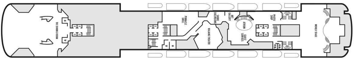 Holland America Volendam Deck 4