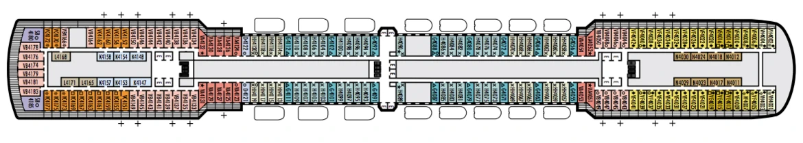 Holland America Zuiderdam Deck 4