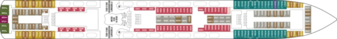 NCL Gem Deckplan 8