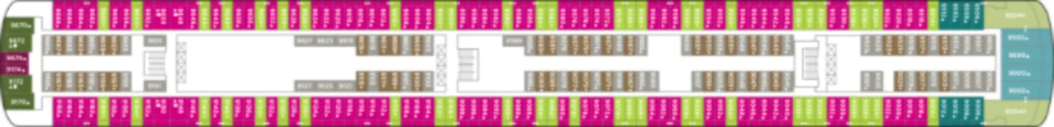 NCL Gem Deckplan 9