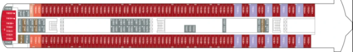 NCL Jade Deck Plan 11