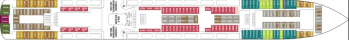 NCL Jade Deck Plan 8