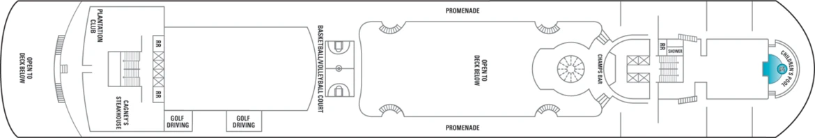 Norwegian Cruise Line Norwegian Sky Deck Plans Deck 12