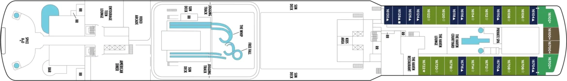 NCL Breakaway Deck 16