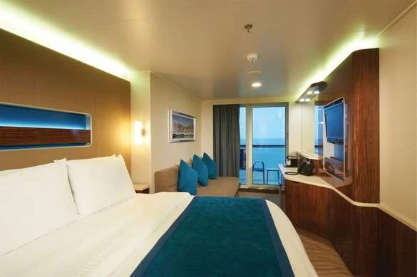 Norwegian Cruise Line Norwegian Breakaway Accommodation Balcony Stateroom