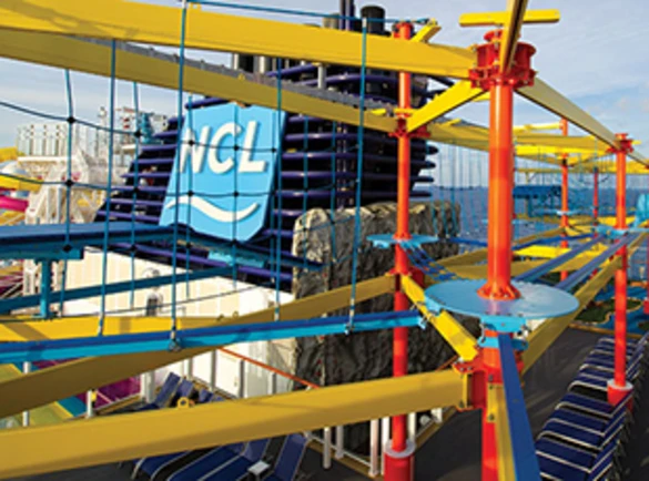 Norwegian Cruise Line Norwegian Breakaway Exterior Sports Complex