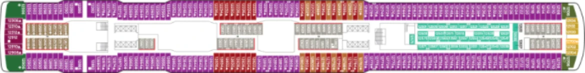 NCL Escape Deck Plan 12