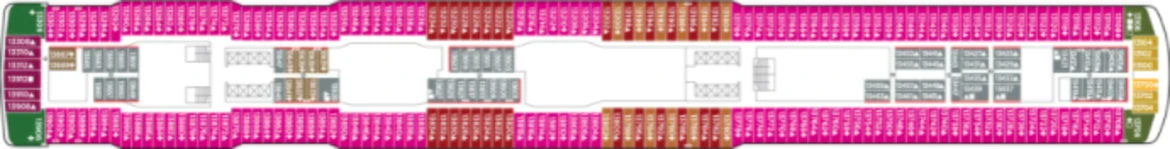 NCL Escape Deck Plan 13