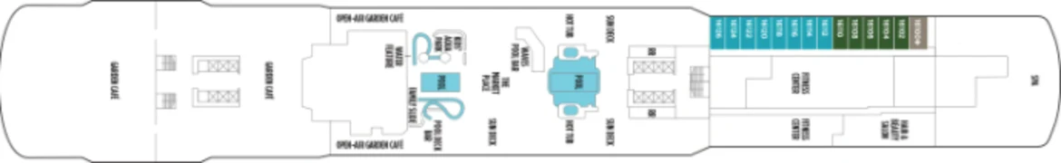 NCL Escape Deck Plan 16