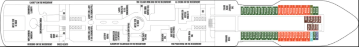 NCL Escape Deck Plan 8