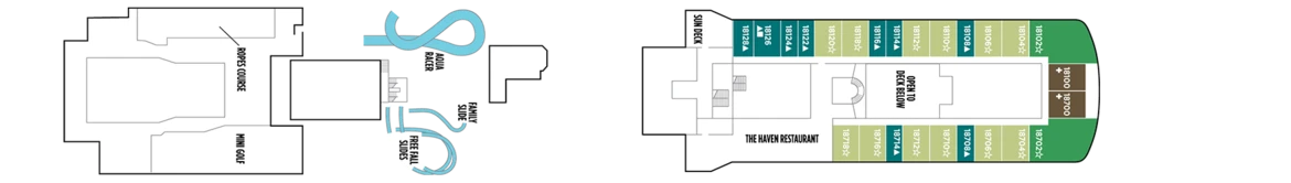 Norwegian Cruise Line Norwegian Escape Deck Plans Deck 18