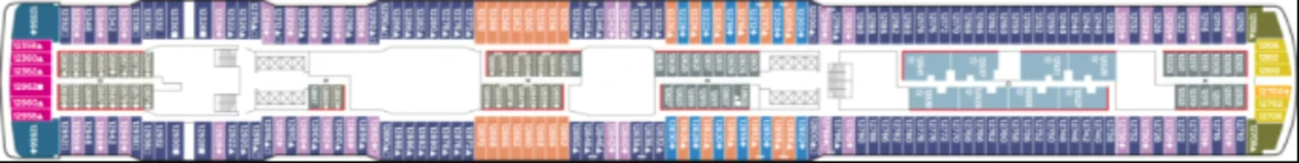 NCL Getaway Deck Plan 12