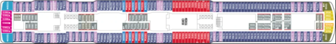 NCL Getaway Deck Plan 13