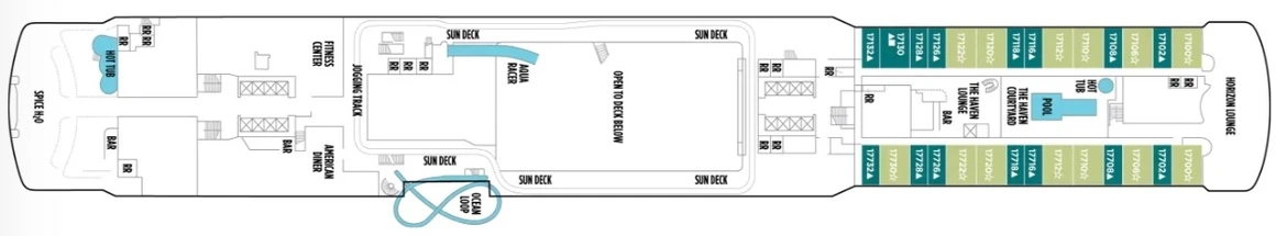 NCL Joy Deck 17