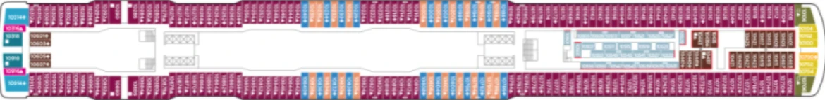 NCL Encore Deck Plan 10