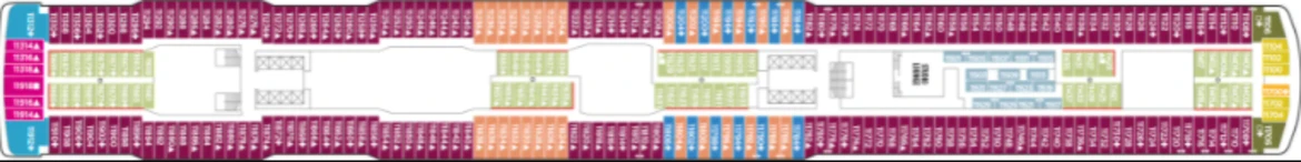 NCL Encore Deck Plan 11