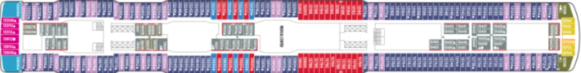 NCL Encore Deck Plan 13