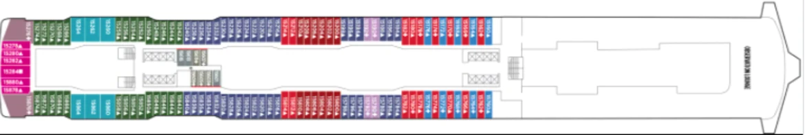 NCL Encore Deck Plan 15