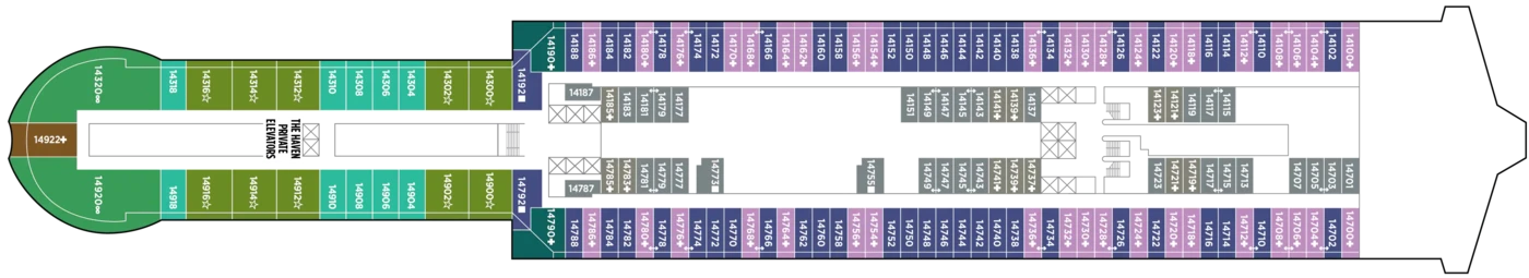 NCL Norwegian Prima Viva Deck 14