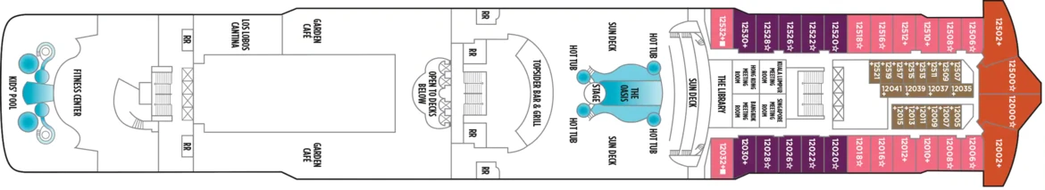 NCL Dawn Deck 12