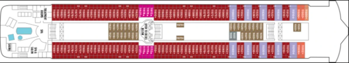 NCL Star Deckplan 11