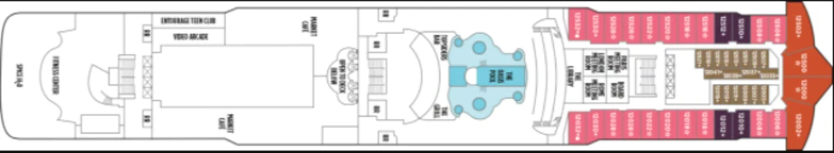 NCL Star Deckplan 12