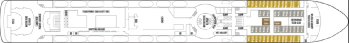 NCL Sun Deck Plan 7