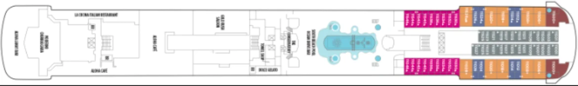 NCL Pride Of America Deck Plan 11