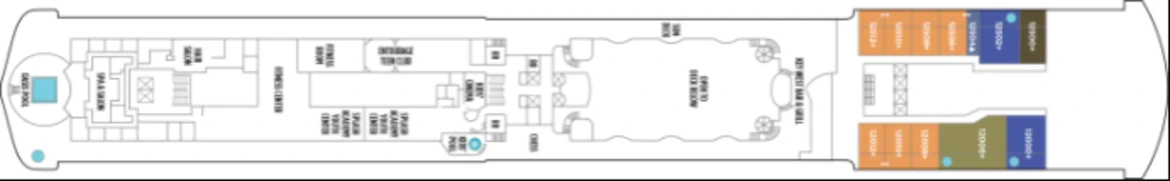 NCL Pride Of America Deck Plan 12