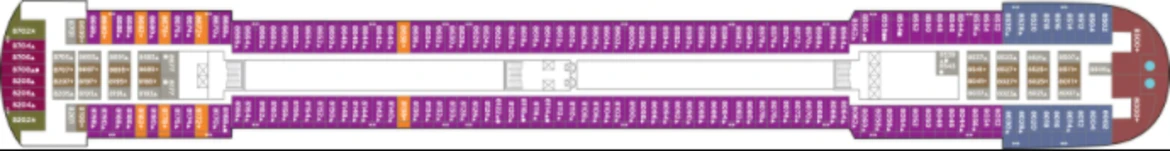 NCL Pride Of America Deck Plan 8