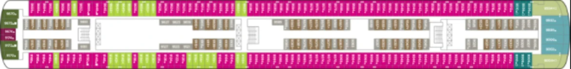 NCL Jewel Deck Plan 9