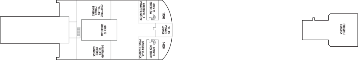 Norwegian Cruise Line Norwegian Jewel Deck Plans Deck 15