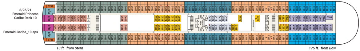 Princess Cruises Emerald Caribe 10