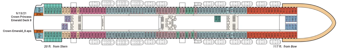 Princess Cruises Crown Emerald 8