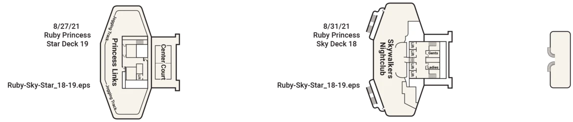Princess Cruises Ruby Sky Star 18 19
