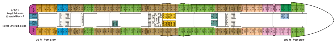 Princess Cruises Royal Emerald 8