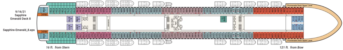 Princess Cruises Sapphire Emerald 8