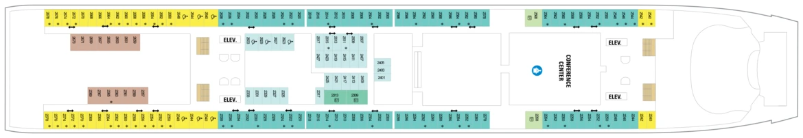 RCI Independence Of The Seas Deck Plan 2