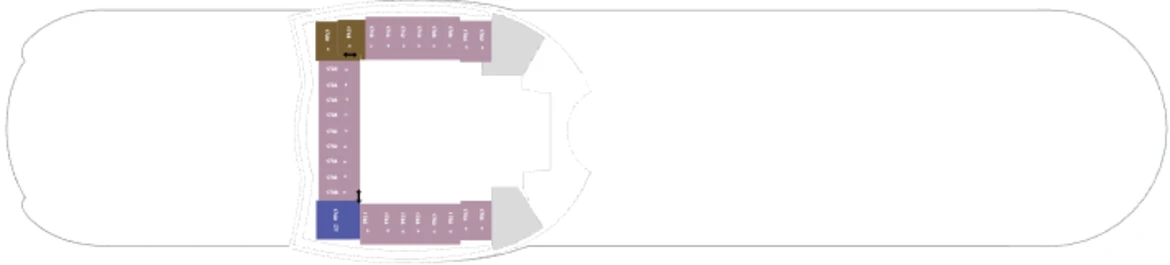 RCI Oasis Of The Seas Deck Plan 18