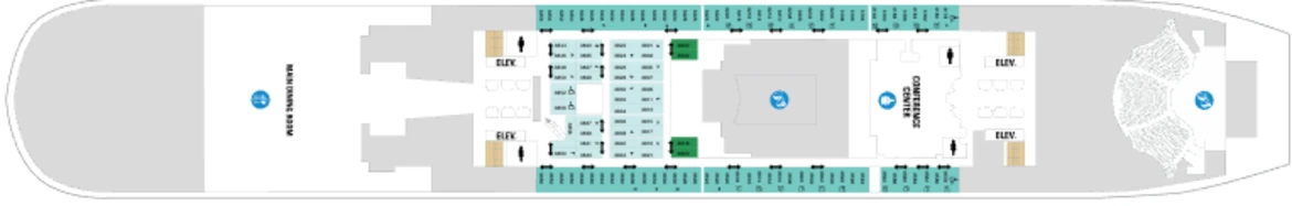 RCI Oasis Of The Seas Deck Plan 3